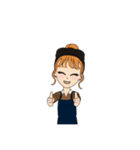 お団子ちゃん1.（個別スタンプ：5）