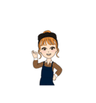 お団子ちゃん1.（個別スタンプ：8）
