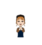 お団子ちゃん1.（個別スタンプ：9）
