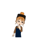 お団子ちゃん1.（個別スタンプ：14）