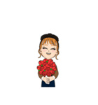 お団子ちゃん1.（個別スタンプ：19）