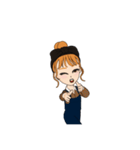 お団子ちゃん1.（個別スタンプ：24）