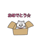 チンチラ猫兄妹（個別スタンプ：5）