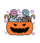 Halloweenうさぎ と くま（個別スタンプ：21）