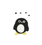 ペンギンさんは暇（個別スタンプ：1）