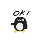 ペンギンさんは暇（個別スタンプ：8）
