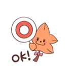 べにちゃん。（個別スタンプ：1）