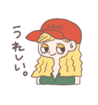 女の子たち ガールズ（個別スタンプ：9）