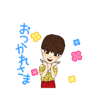明日は。（個別スタンプ：3）