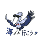 ペンギン執事とはしびろ侯爵の日常と季節編（個別スタンプ：36）