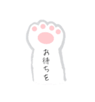 日常的に使える長毛種にゃんこ（個別スタンプ：17）