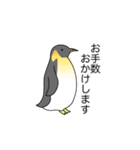 インコの敬語,丁寧語(たまにペンギン)（個別スタンプ：28）