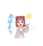 元気っ子Girl（個別スタンプ：6）