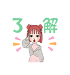 元気っ子Girl（個別スタンプ：11）