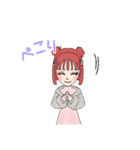 元気っ子Girl（個別スタンプ：12）