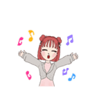 元気っ子Girl（個別スタンプ：14）