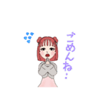 元気っ子Girl（個別スタンプ：15）