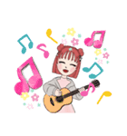元気っ子Girl（個別スタンプ：21）