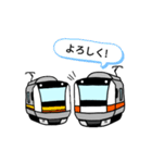 標準型通勤電車スタンプ 鉄道（個別スタンプ：2）