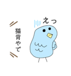 猫背な鳥（個別スタンプ：1）