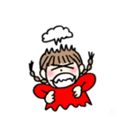 ハッピー仲良し三姉妹のLINEスタンプ（個別スタンプ：33）