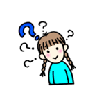 ハッピー仲良し三姉妹のLINEスタンプ（個別スタンプ：37）