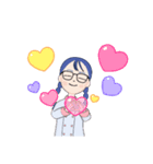 なんだか可愛い女の子♪（個別スタンプ：3）