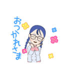 なんだか可愛い女の子♪（個別スタンプ：4）