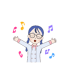 なんだか可愛い女の子♪（個別スタンプ：13）
