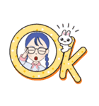 なんだか可愛い女の子♪（個別スタンプ：24）