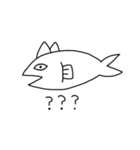 CAT×FISH=？（個別スタンプ：4）