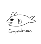 CAT×FISH=？（個別スタンプ：6）