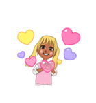 可愛いリアクションスタンプです（個別スタンプ：3）