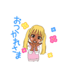 可愛いリアクションスタンプです（個別スタンプ：4）