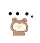 行け！クマぐるみ！（個別スタンプ：19）