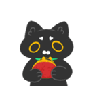 ぬいぐるみの猫シャル（個別スタンプ：32）