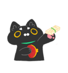 ぬいぐるみの猫シャル（個別スタンプ：35）