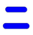 漢数字の青文字スタンプ（個別スタンプ：2）