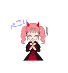 元気っ子Girl ハロウィンver.（個別スタンプ：11）