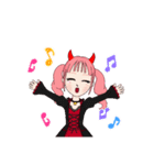 元気っ子Girl ハロウィンver.（個別スタンプ：13）