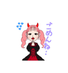 元気っ子Girl ハロウィンver.（個別スタンプ：14）
