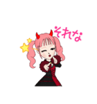 元気っ子Girl ハロウィンver.（個別スタンプ：15）