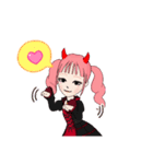 元気っ子Girl ハロウィンver.（個別スタンプ：16）