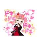 元気っ子Girl ハロウィンver.（個別スタンプ：18）