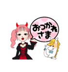 元気っ子Girl ハロウィンver.（個別スタンプ：20）