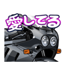 1100ccスポーツバイク5(車バイクシリーズ)（個別スタンプ：23）