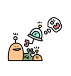 わちゃわちゃワールド（個別スタンプ：40）