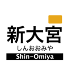 京都線(京都府〜奈良県)の駅名スタンプ（個別スタンプ：27）