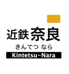 京都線(京都府〜奈良県)の駅名スタンプ（個別スタンプ：28）