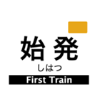 京都線(京都府〜奈良県)の駅名スタンプ（個別スタンプ：29）